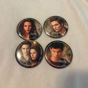 Twilight Saga Character Buttons